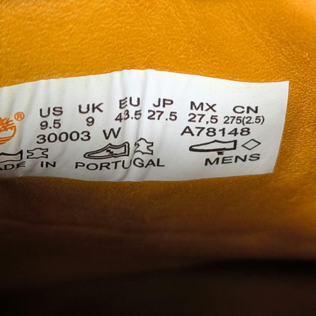 良品【Timberland】スリーアイクラシックラグ 27.5