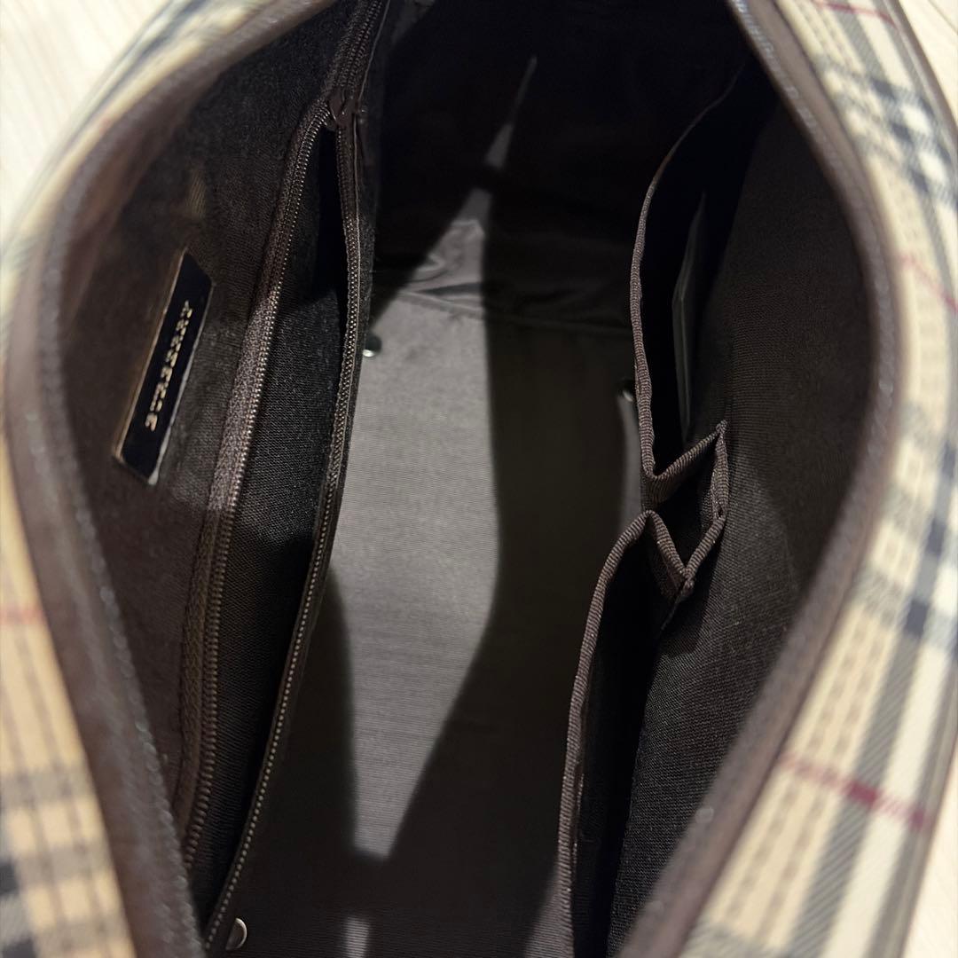 Burberry チェック柄 ミニボストン