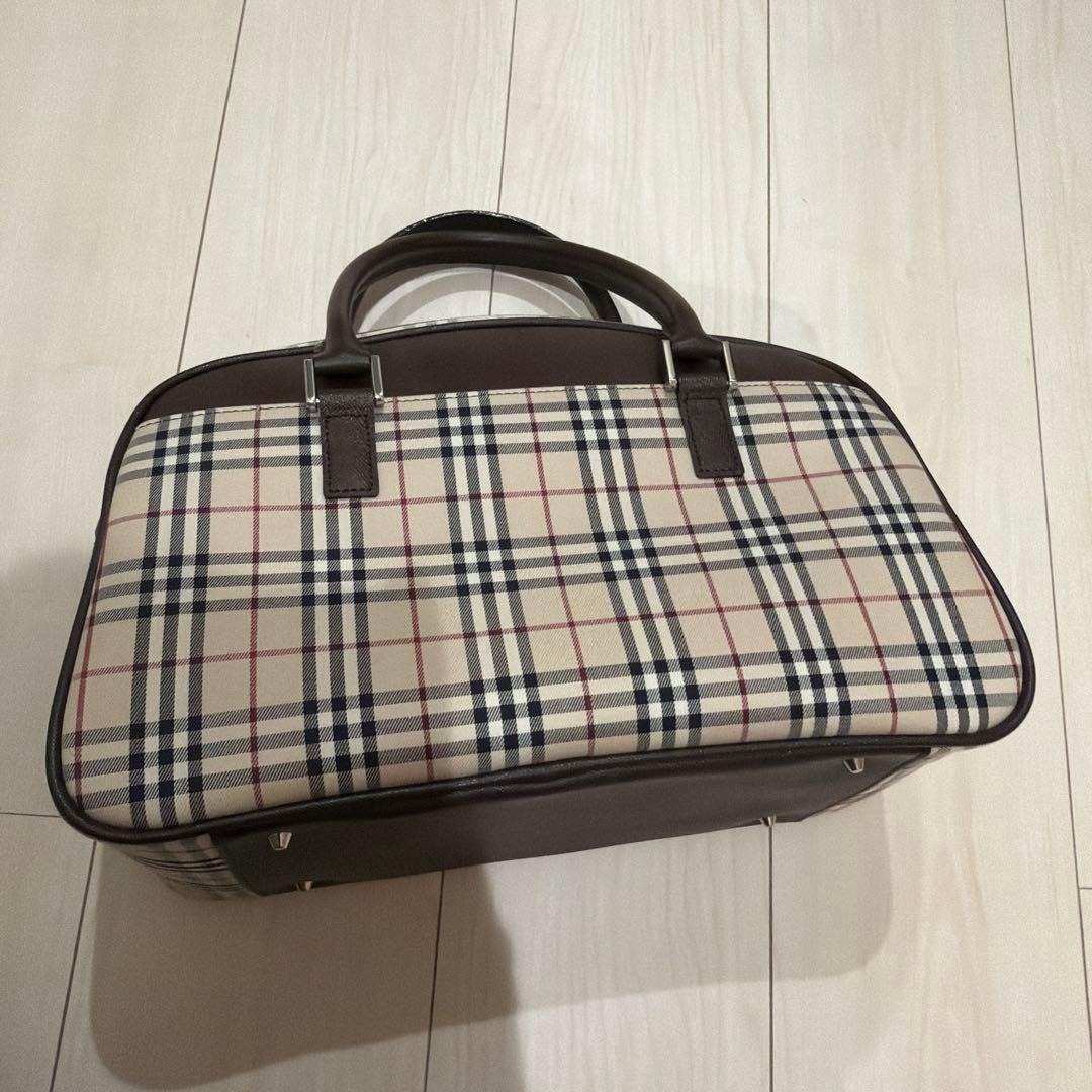 Burberry チェック柄 ミニボストン