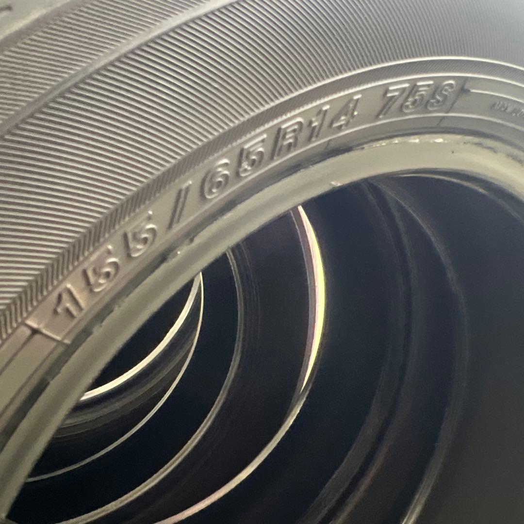 155/65R14 ヨコハマ　ブルーアース　軽自動車　軽　軽四　送料込み