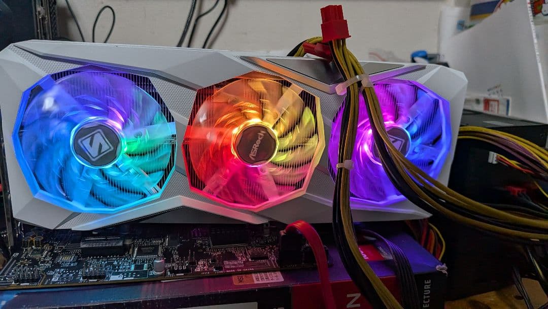 グラフィックボード・グラボ・ビデオカード RX6650XT Steel Legend