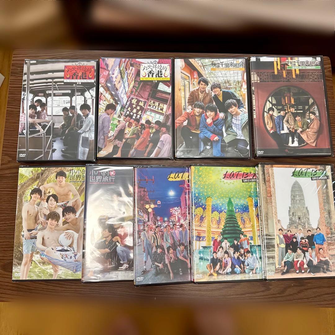 【未開封】SUNPLUS DVD 9枚セット 香港 台湾 成都 バンコク