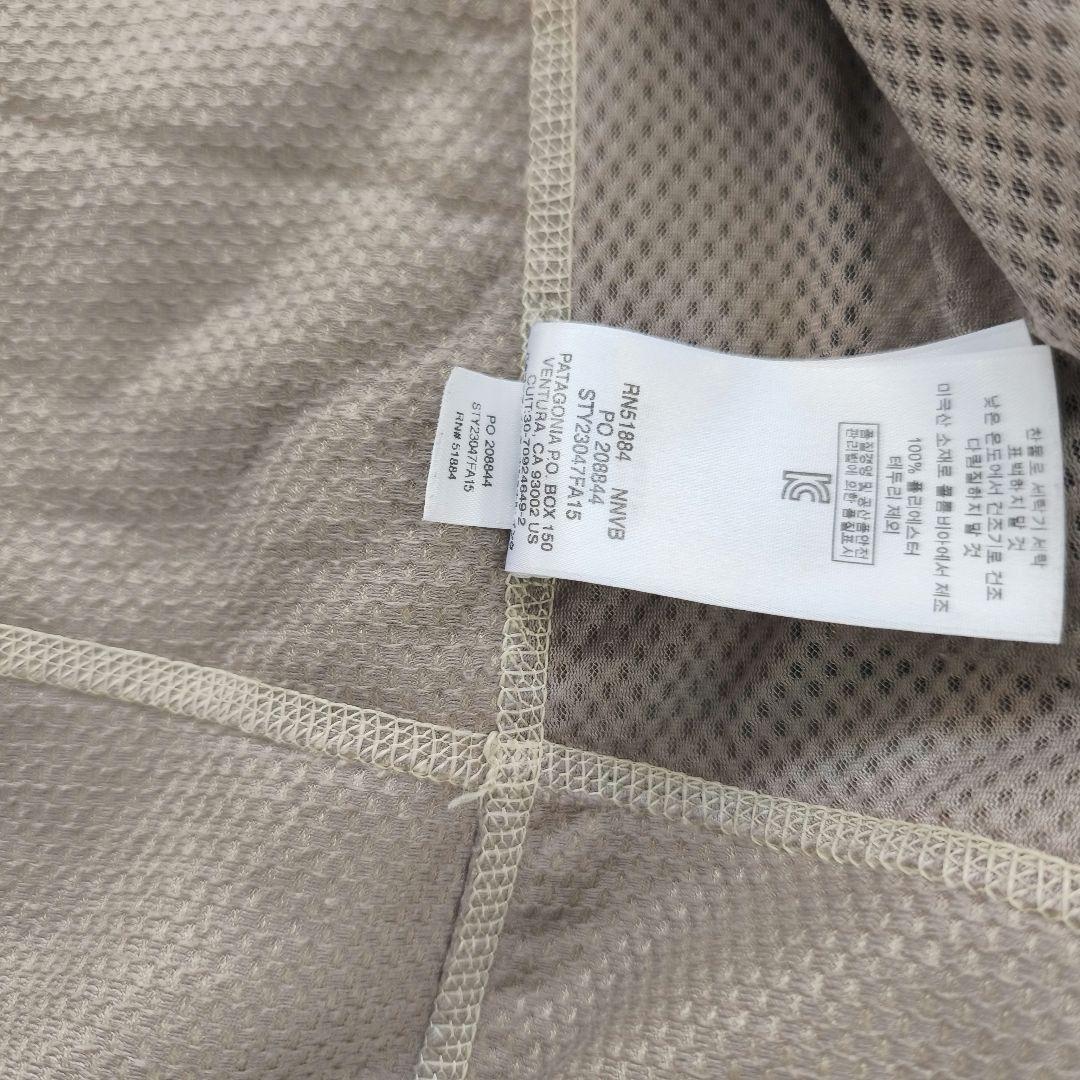 【今週20%OFF】patagonia フリースベスト Lサイズ ベージュ
