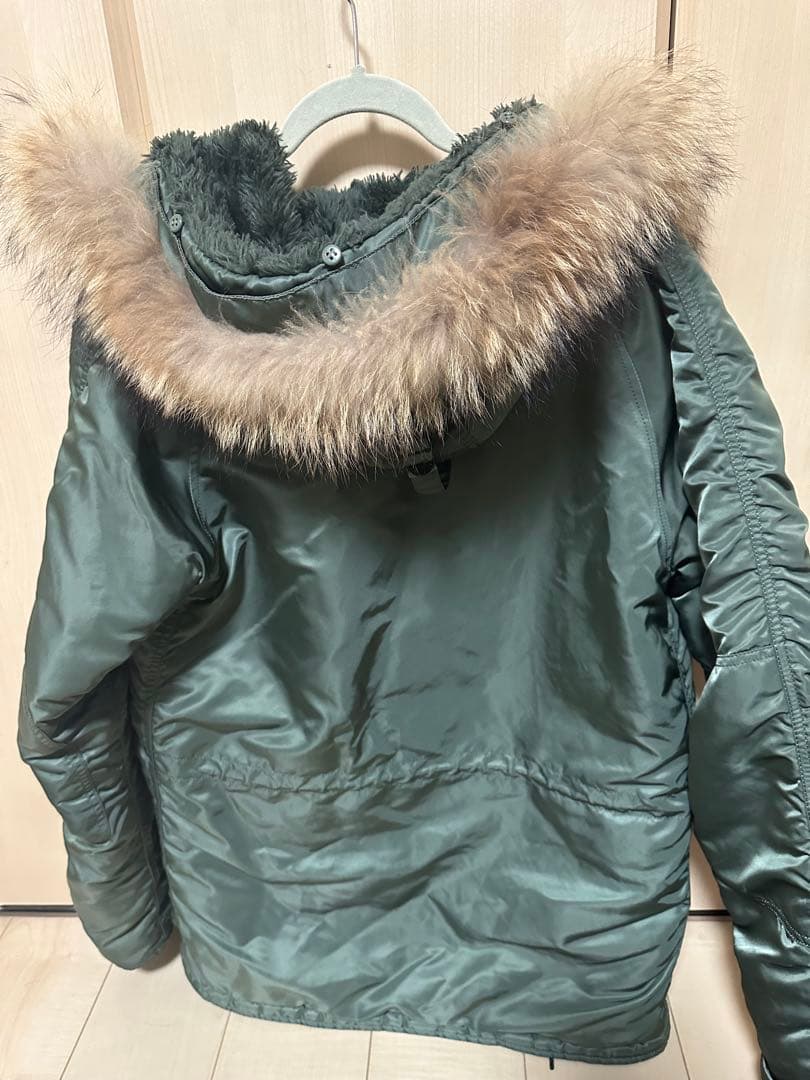 ALPHA INDUSTRIES N-3B フライトジャケット グリーン L