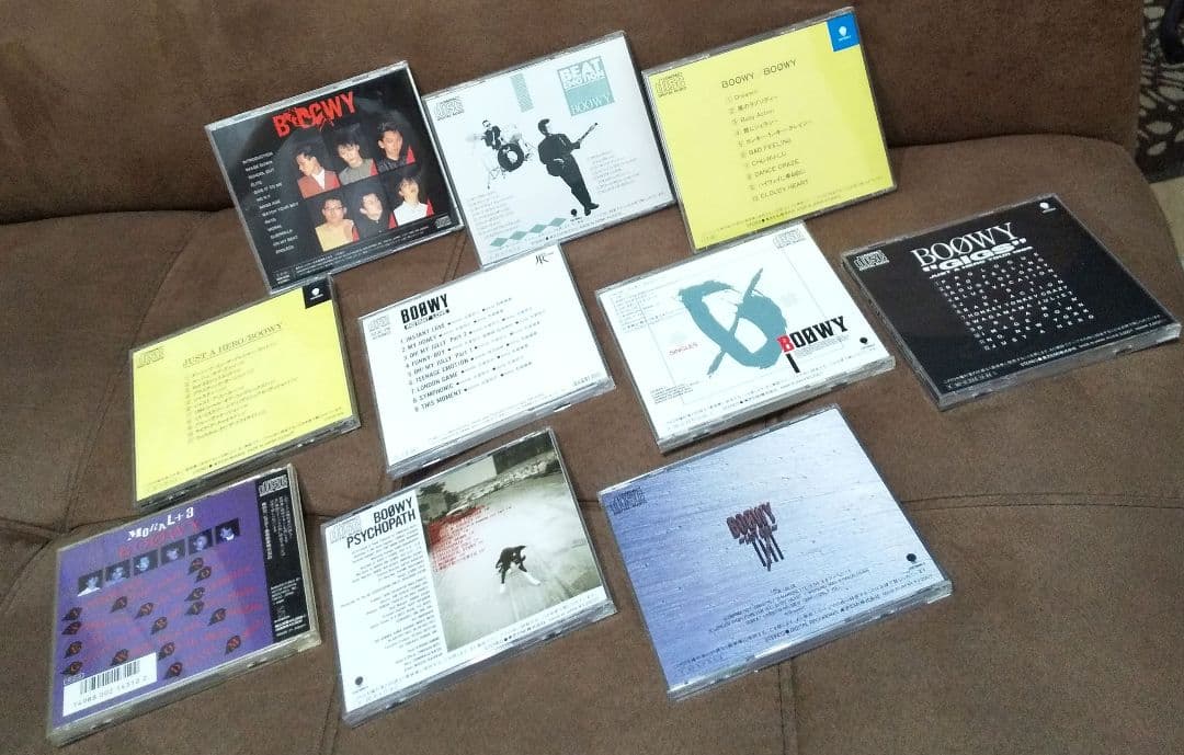 ☆BOOWY☆CD アルバム 10枚セット∕COMPRETE 仕様☆