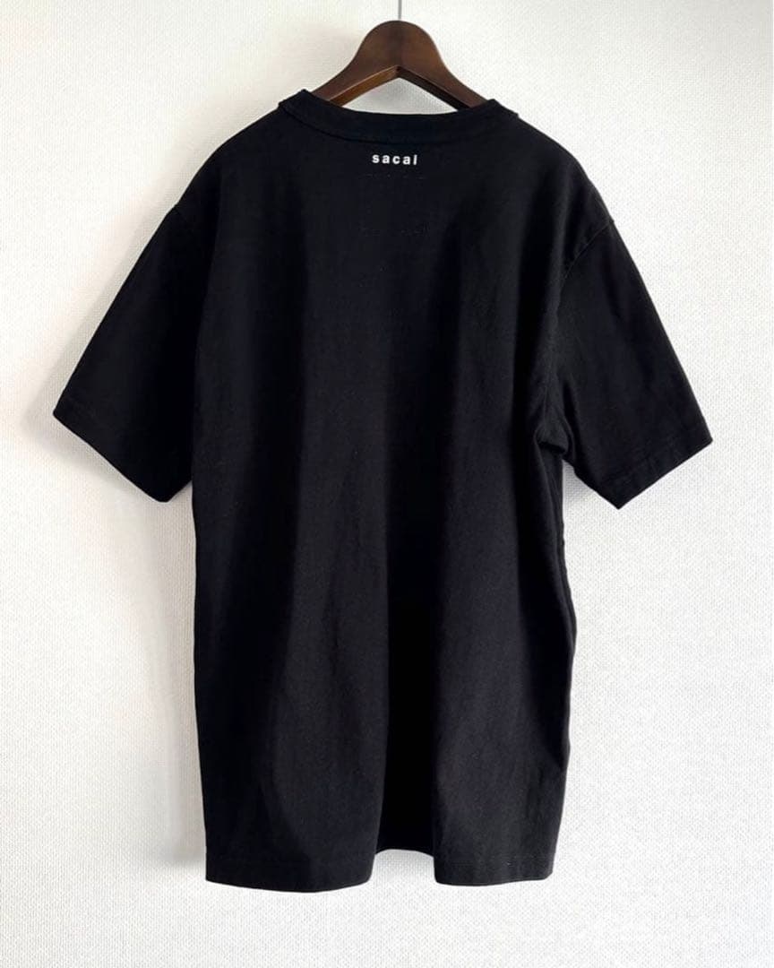 sacai サカイ　SIDE ZIP COTTON Tシャツ