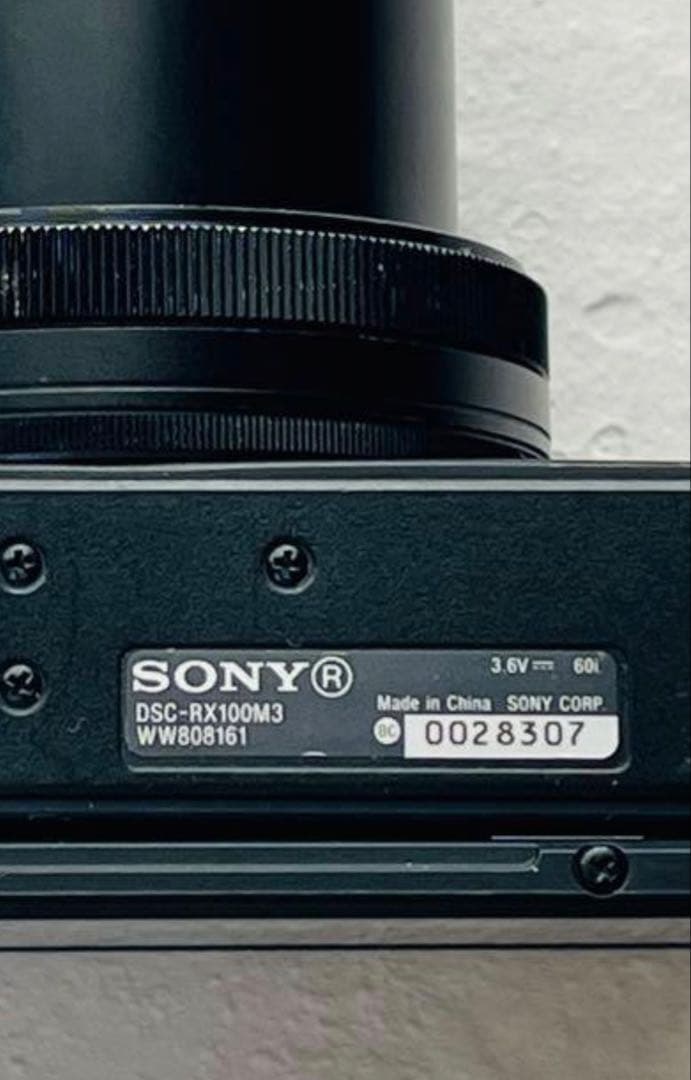 SONY カメラ DSC-RX100M3