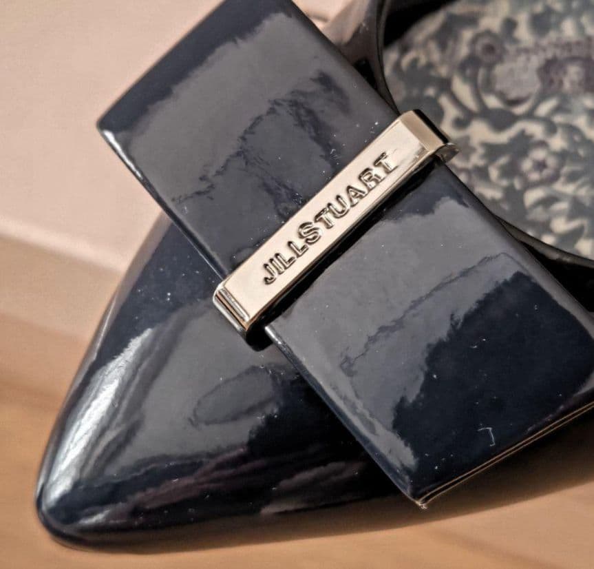 新品！JILLSTUART shoe リボンモチーフオールウェザー対応パンプス