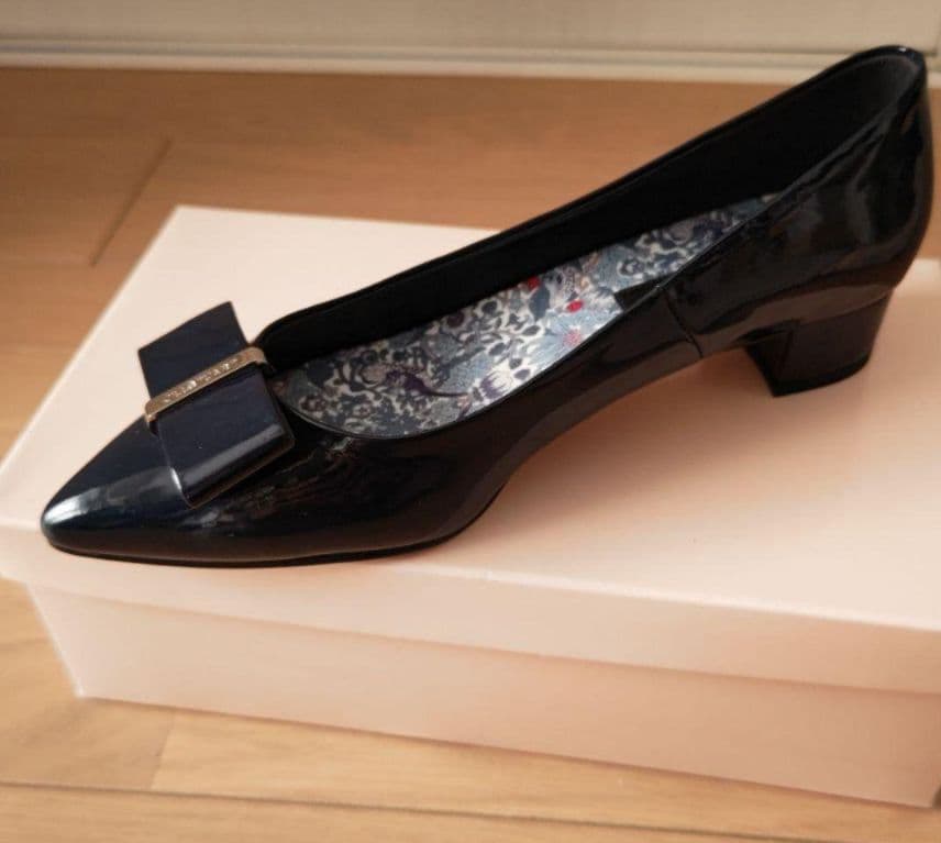 新品！JILLSTUART shoe リボンモチーフオールウェザー対応パンプス
