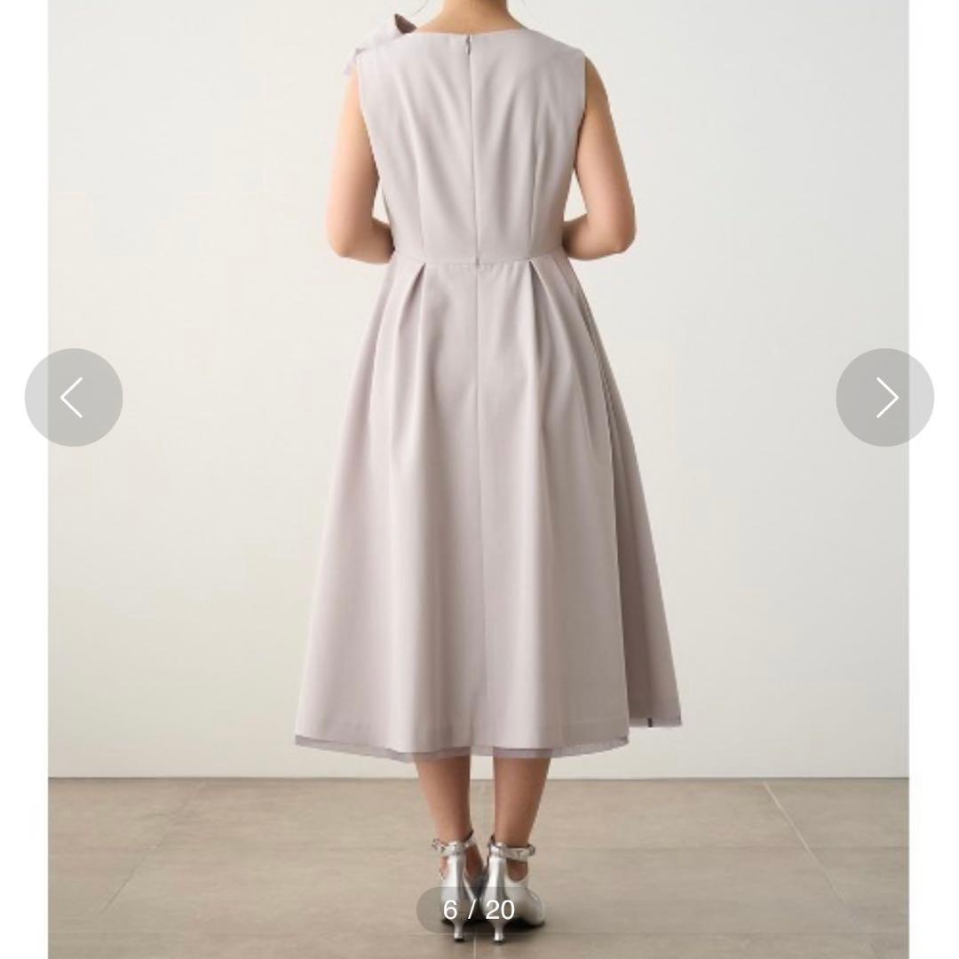 美品♡CELFORD × 桂由美　アシンメトリーリボンドレス