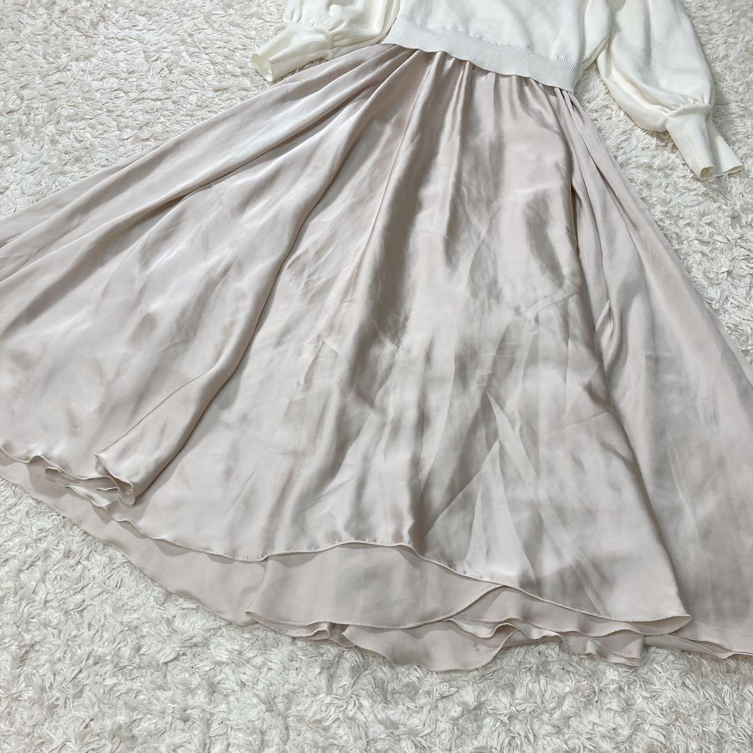 美品 CELFORD セルフォード カシュクールドッキング ワンピース 36