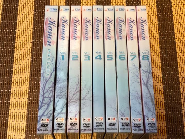 ☆Kanon☆カノンDVD☆全８巻+PRELUDEセット♪☆