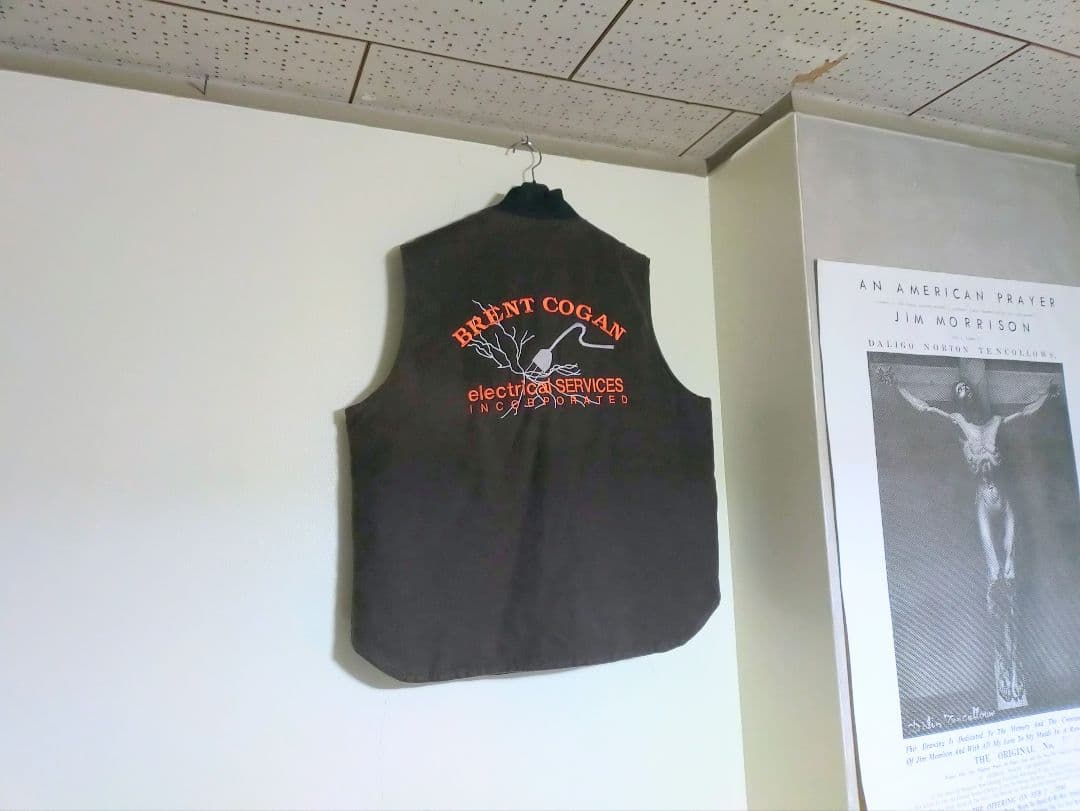 ⬛Carhartt ✺ダックベスト【企業モノ】ダークブラウン