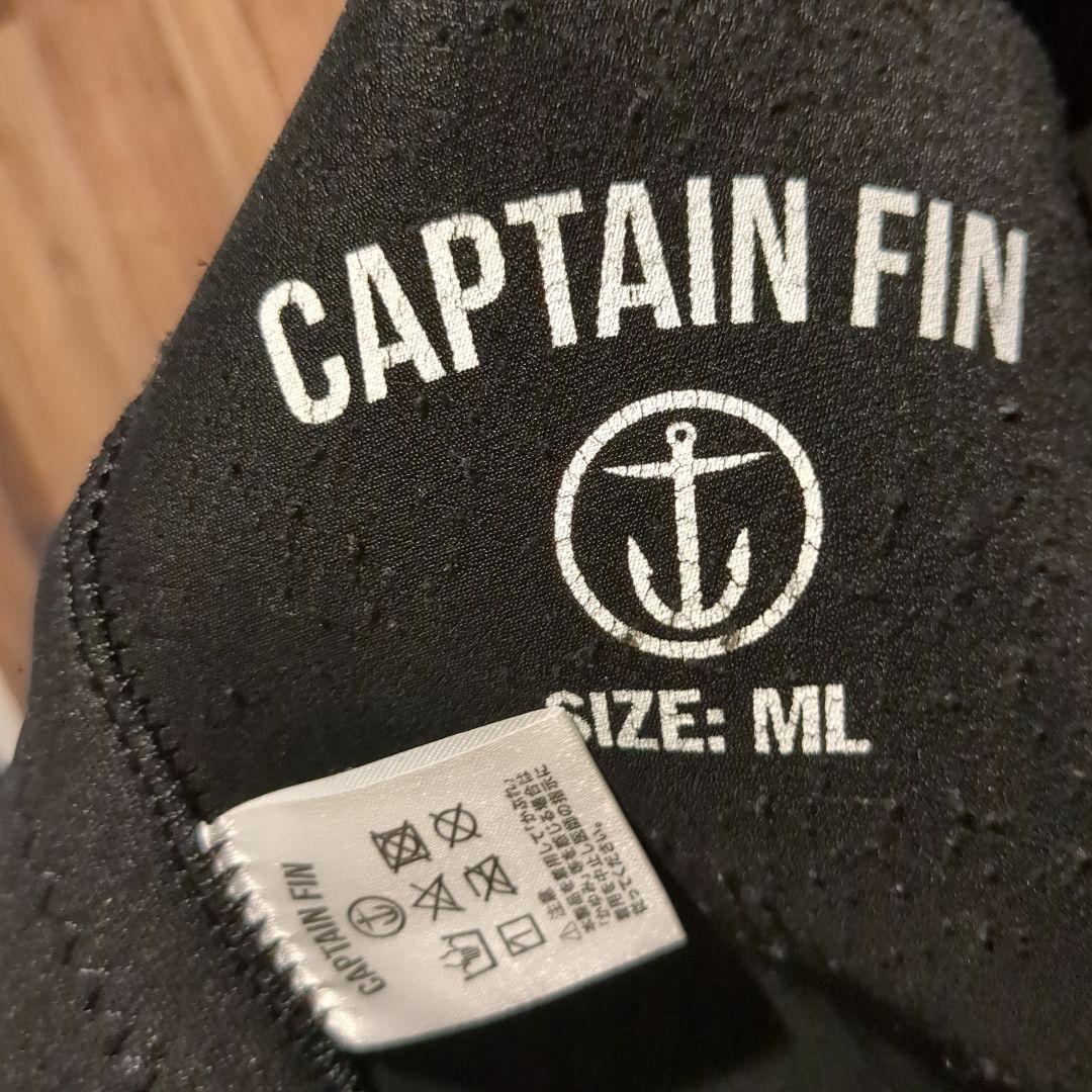 CAPTAIN FIN ブラック フルスーツ　ML