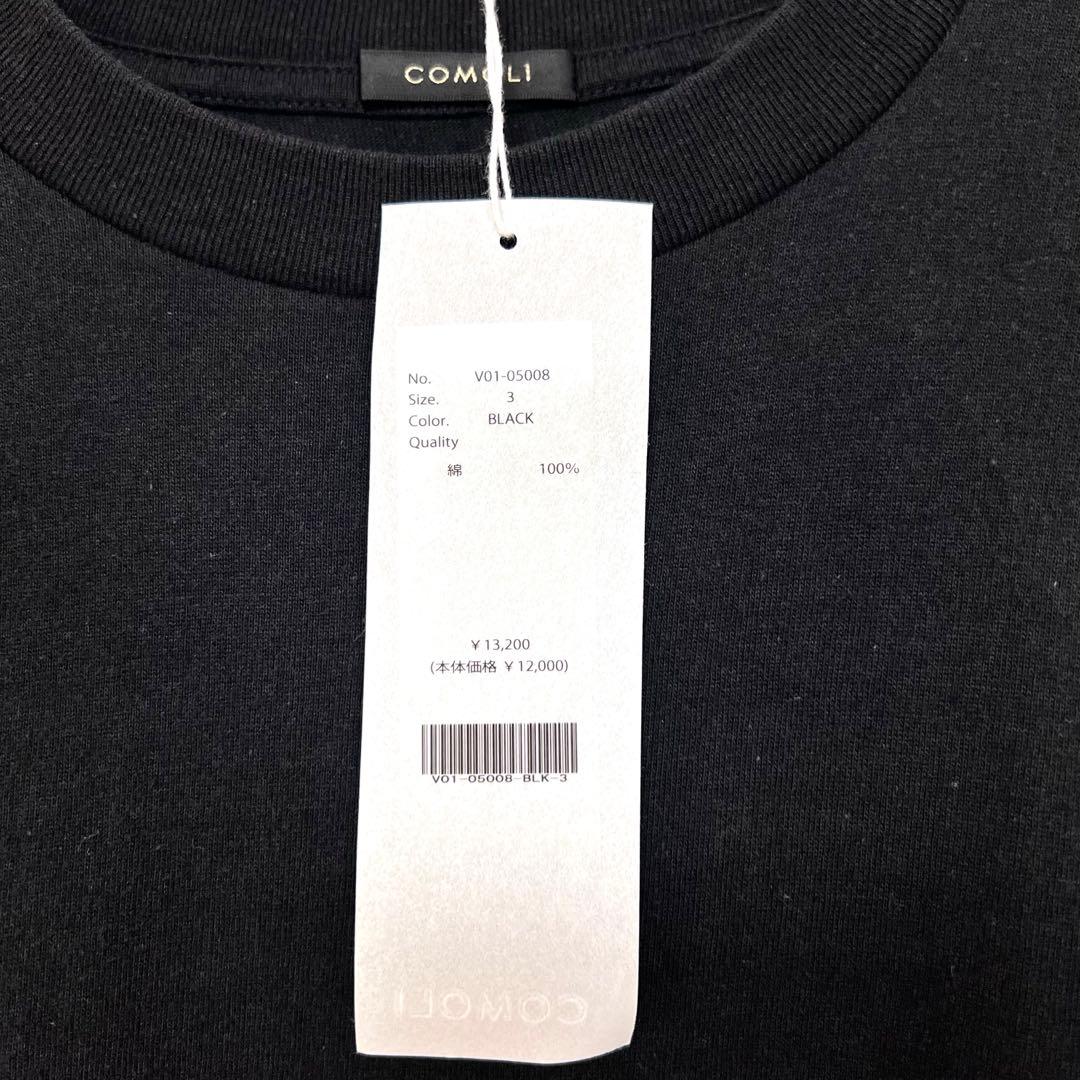 comoli 空紡天竺 半袖Tシャツ
