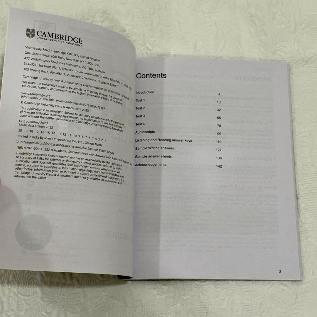 【新品未使用】IELTS公式問題集 18&19&20 セット