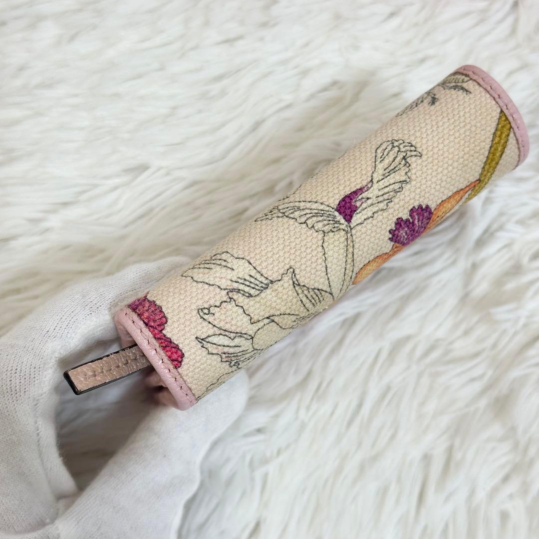 日本限定✨️GUCCI 2つ折り財布 ダブルG フローラ 総柄 ピンク