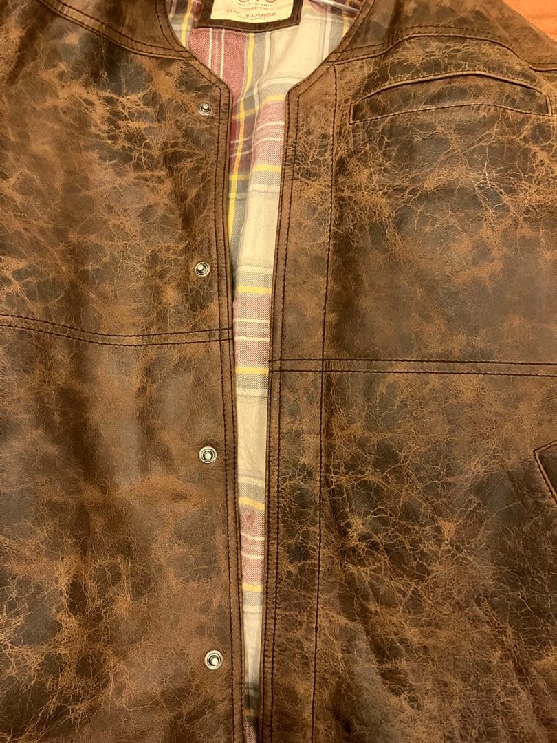 Remington Arms Co. 1816 レザー ベスト XL Vest