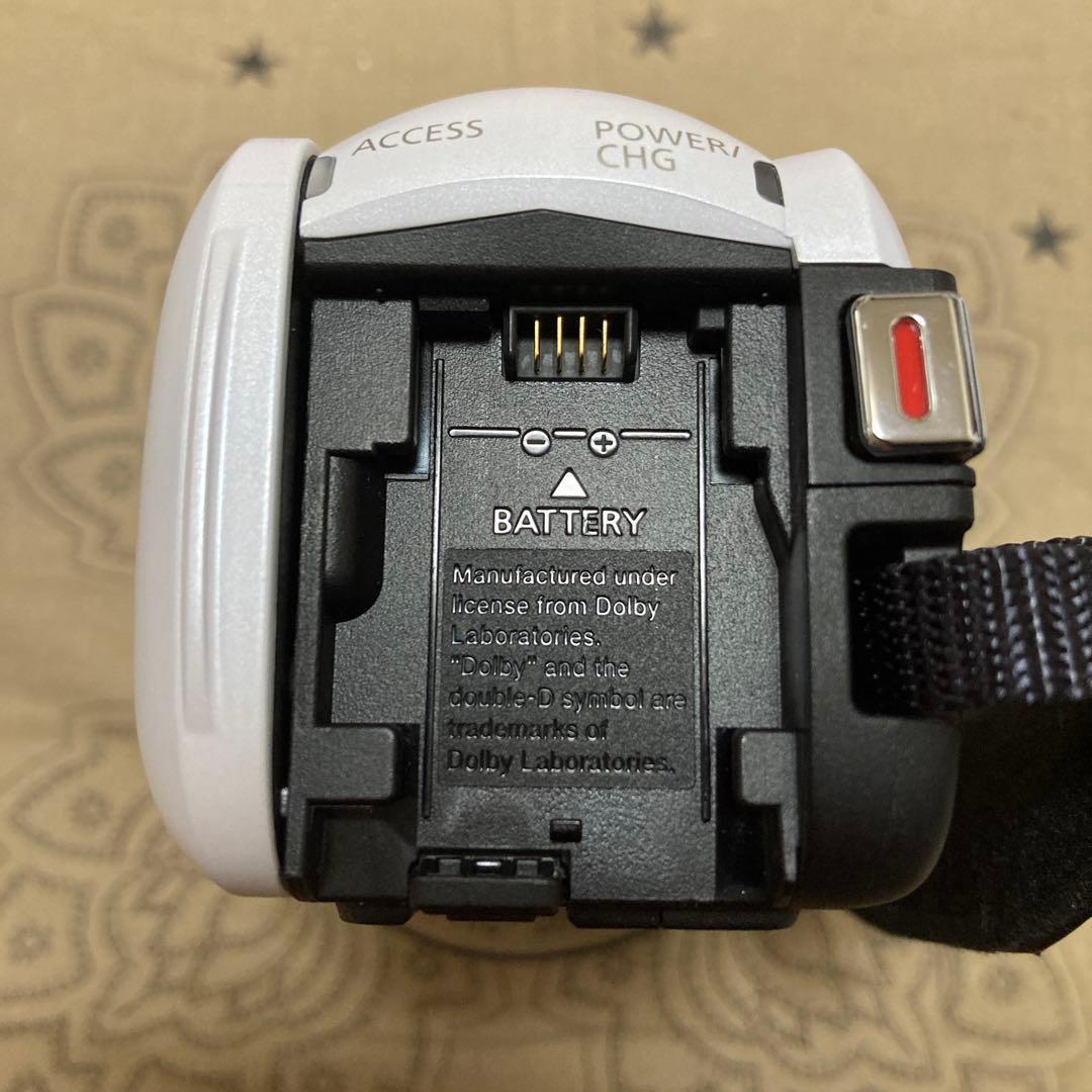 ほぼ新品 Canon iVIS HF R800 ホワイト ビデオカメラ