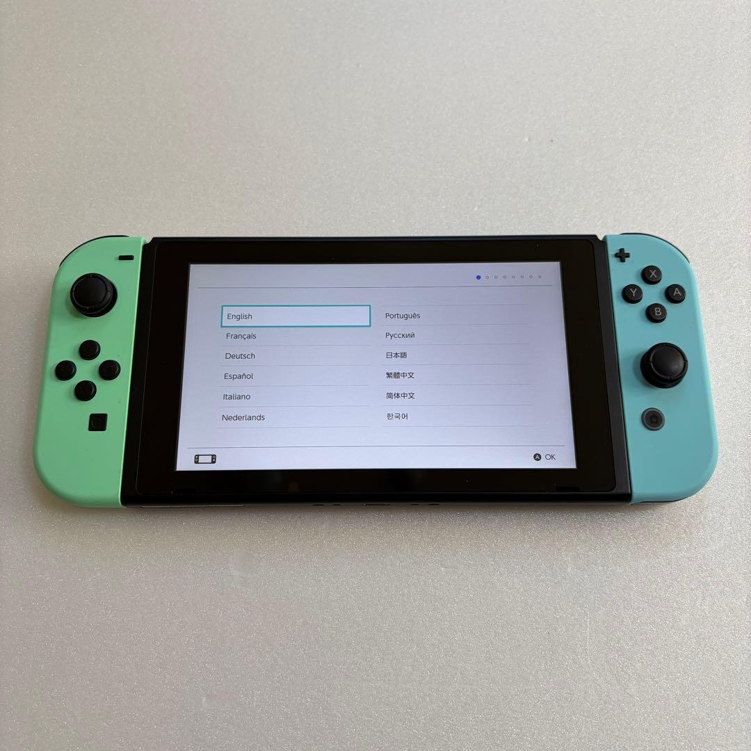 Nintendo Switch 本体のみ 「あつまれ どうぶつの森」仕様