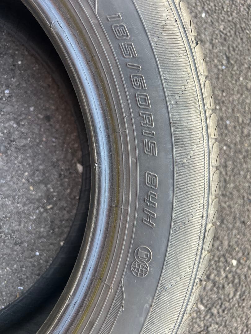バリ山！185/60R15 中古タイヤ4本セット