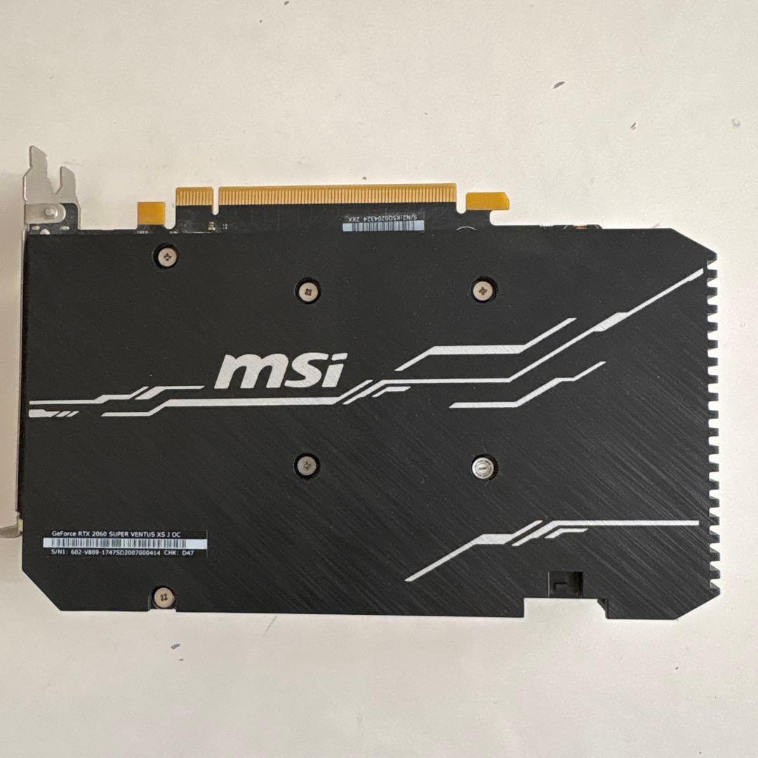 グラフィックボード・グラボ・ビデオカード MSI GeForce RTX2060 super Ventus 8GB