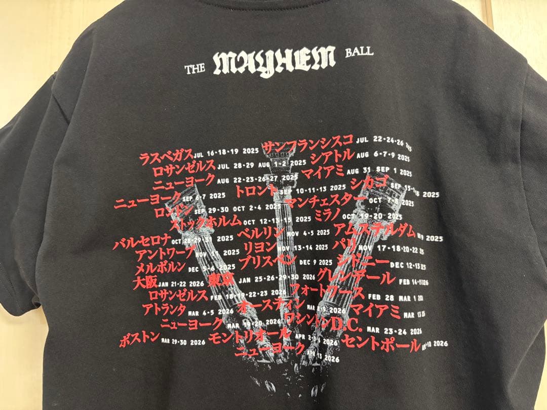 LADY GAGA レディー・ガガ Tシャツ 踊るか死ぬか Sサイズ