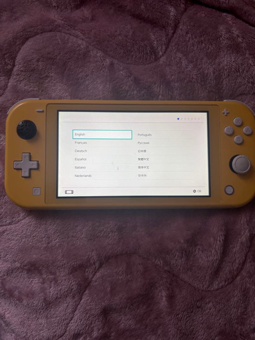 Nintendo Switch Lite イエロー　ジャンク扱い