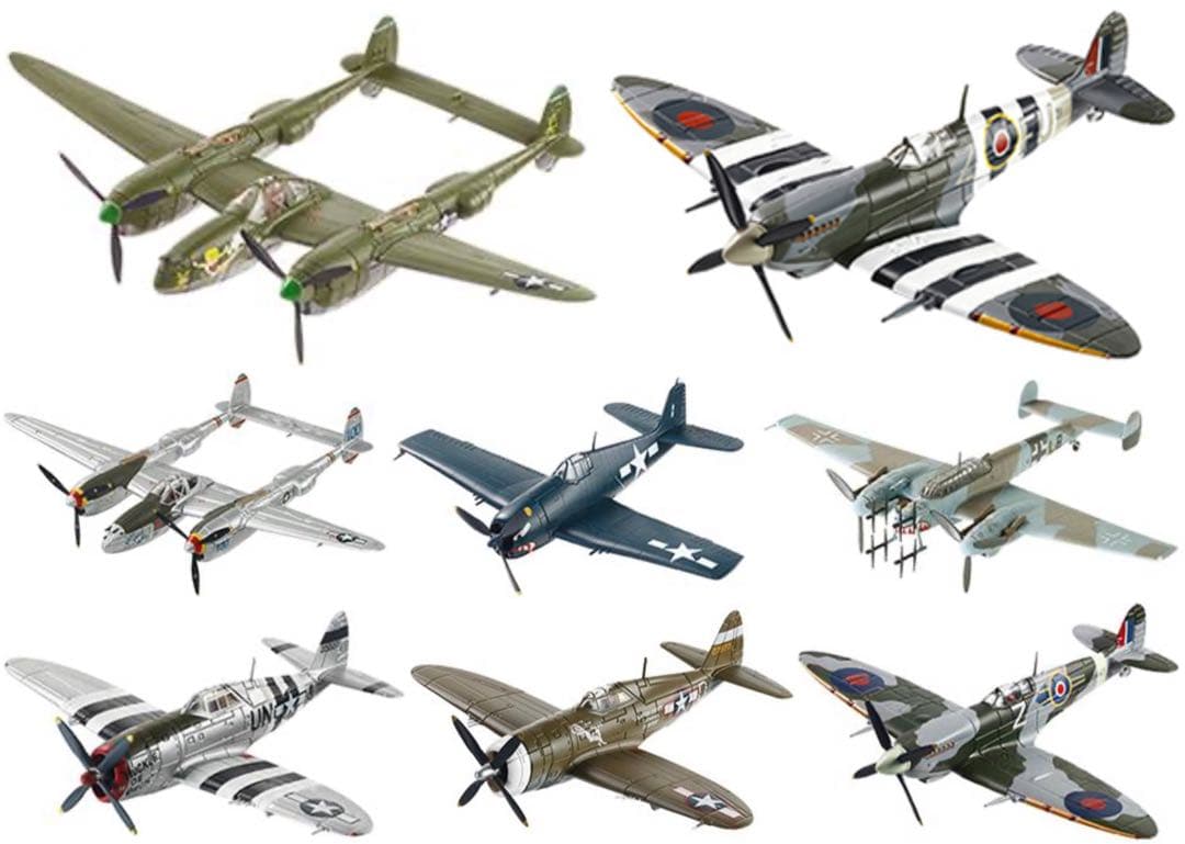 日本陸海軍機大百科 新品 ヘルキャット スピットファイア ヘルキャット8台セット