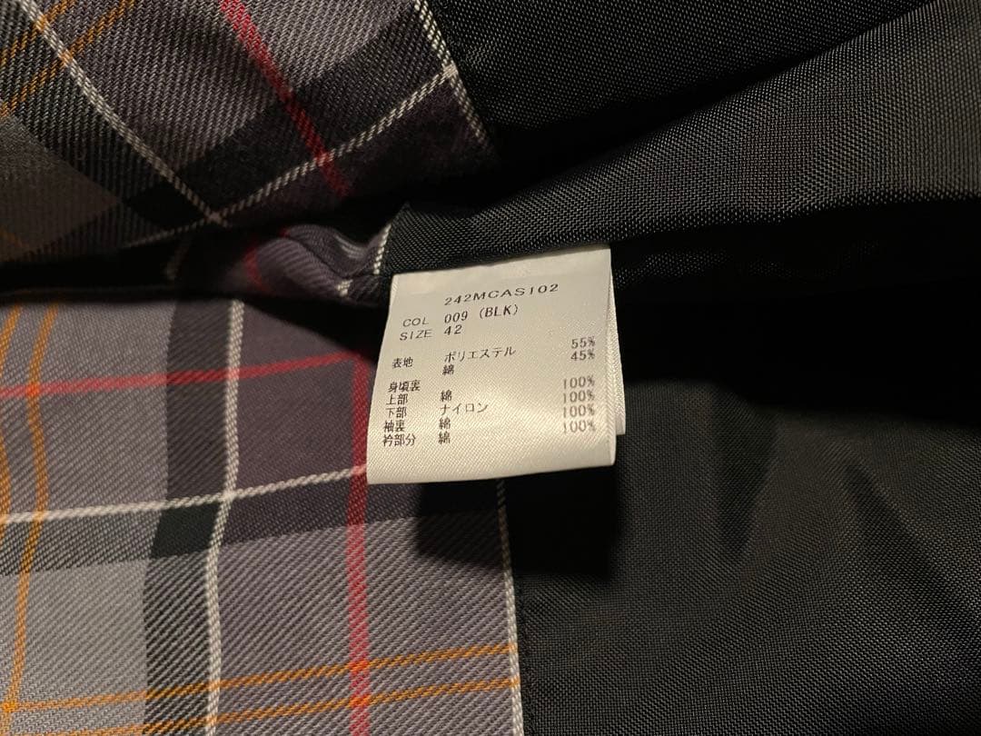 Barbour バブアー ボロウデイル 42 タグ付き