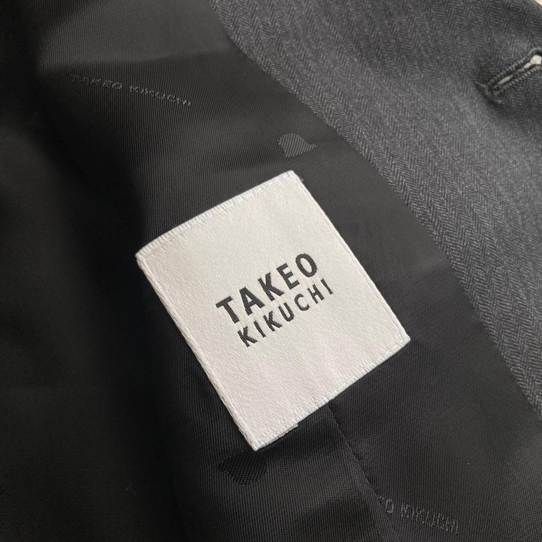 ［未使用］TAKEO KIKUCHI ジレ グレー LL ビジネス フォーマル