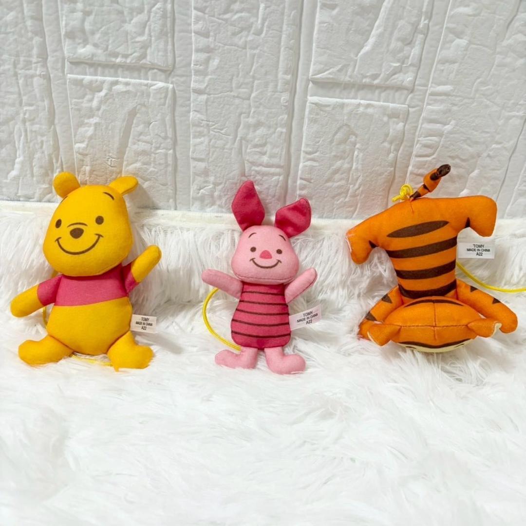 【美品：動作OK】くまのプーさん 6WAYジムメリー 箱付き 美品 9182