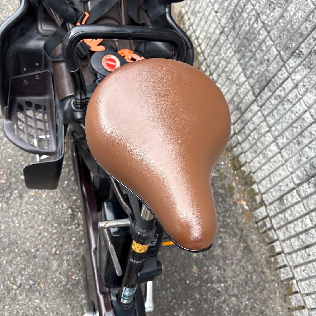 電動自転車 チャイルドシート付き　修理必要
