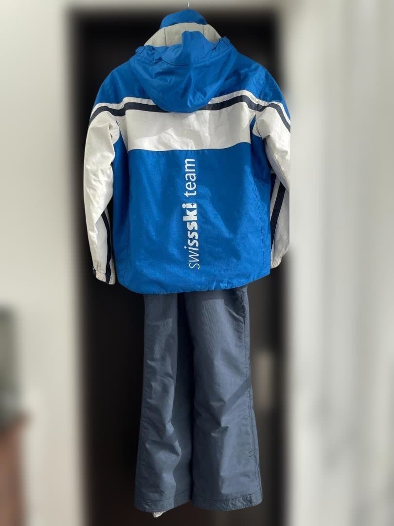 DESCENTE デサント 子どもスキーウェア ブルー 150