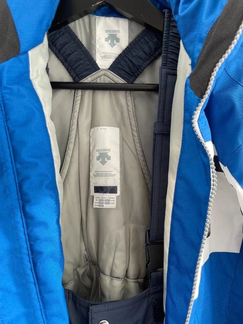 DESCENTE デサント 子どもスキーウェア ブルー 150