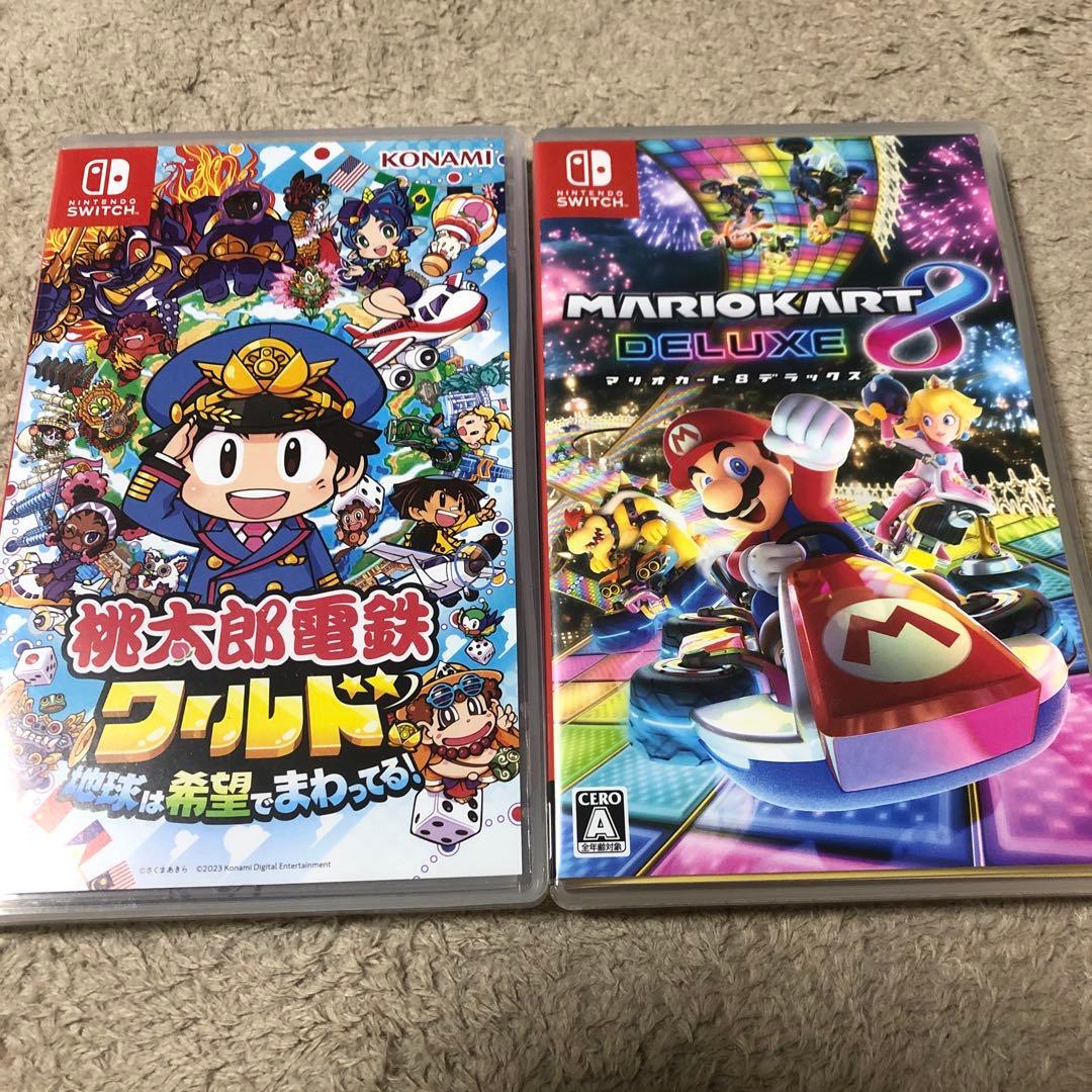 桃太郎電鉄ワールドとマリオカート8デラックスセット