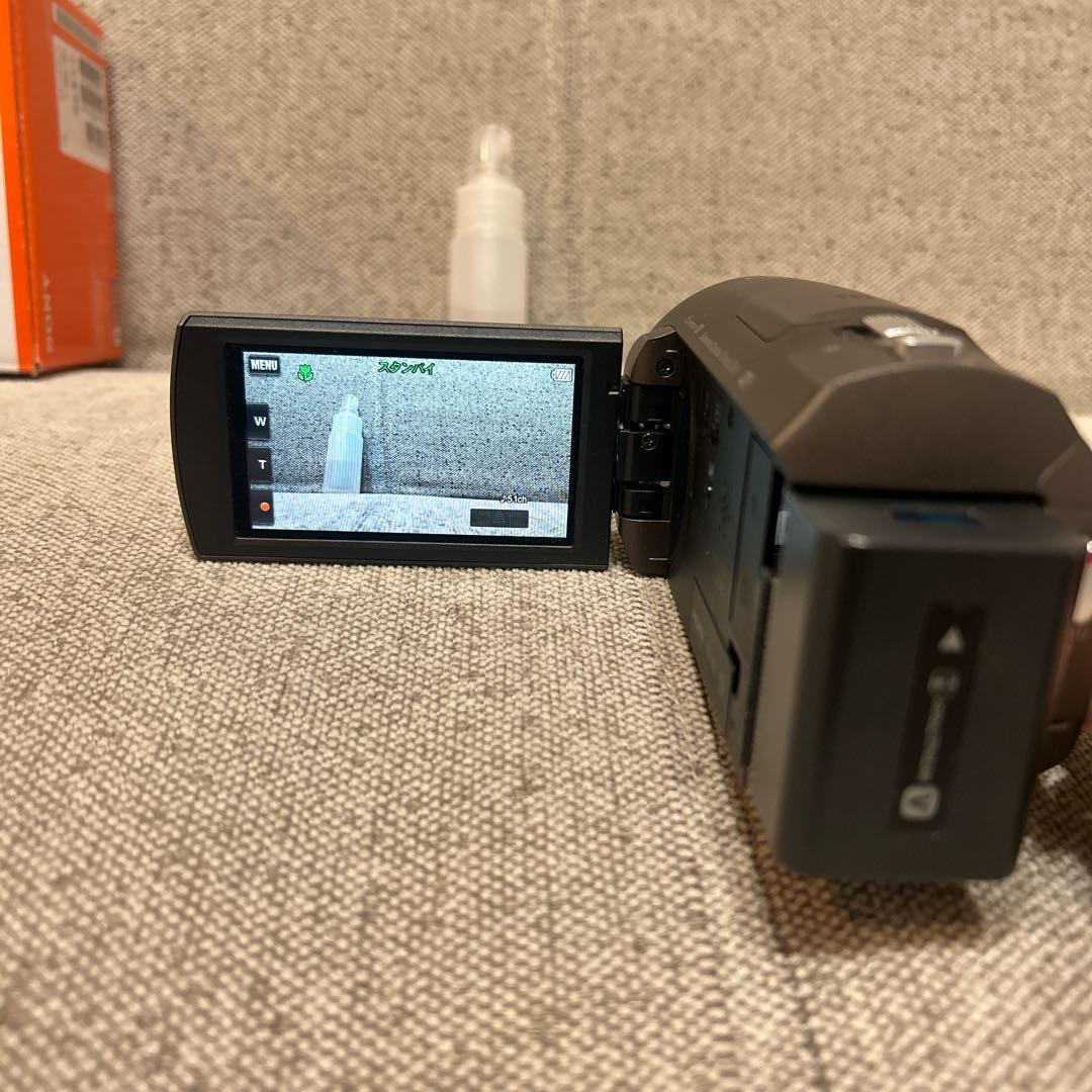 【美品】SONY HDR-CX680 HD 純正付属品・元箱付き ビデオカメラ