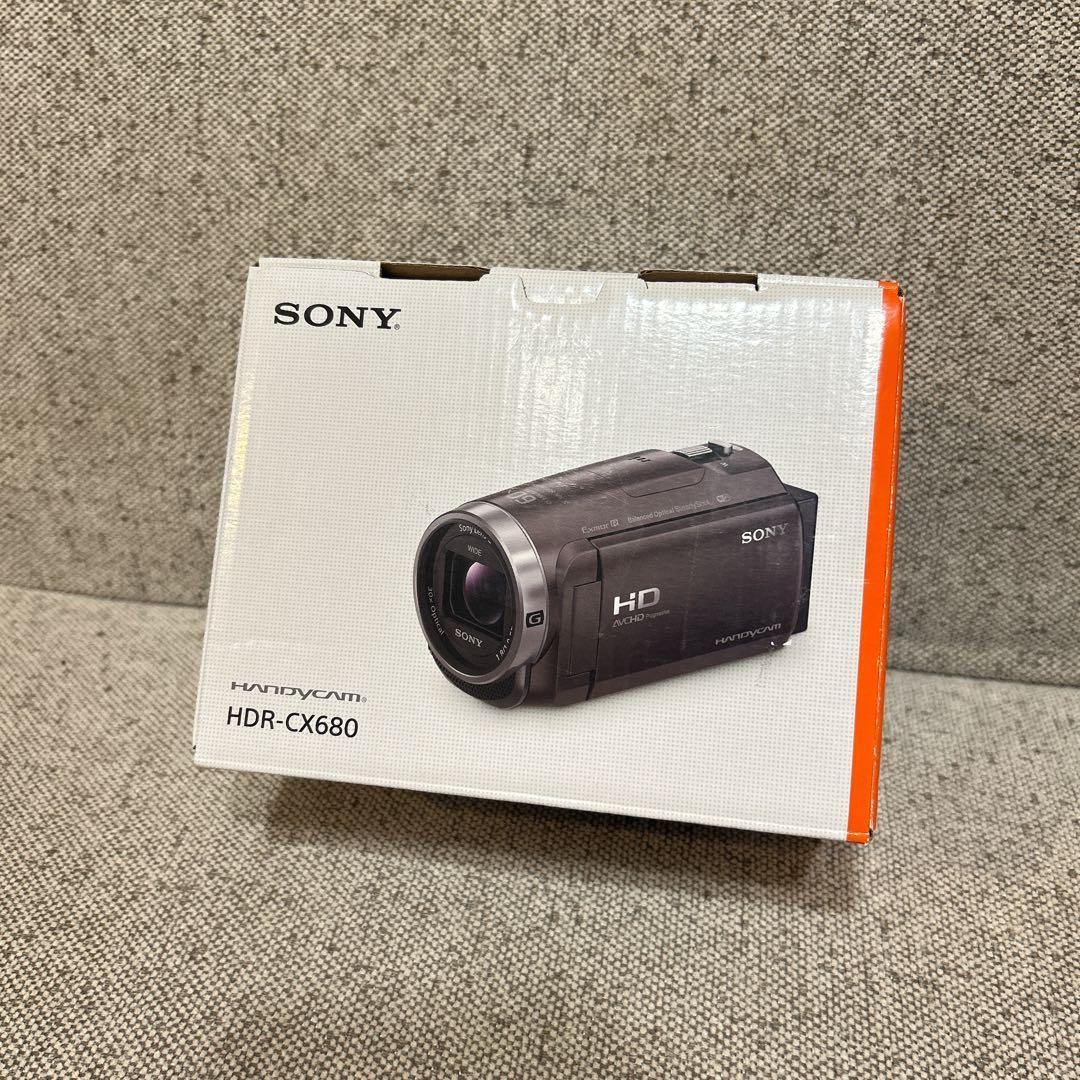 【美品】SONY HDR-CX680 HD 純正付属品・元箱付き ビデオカメラ