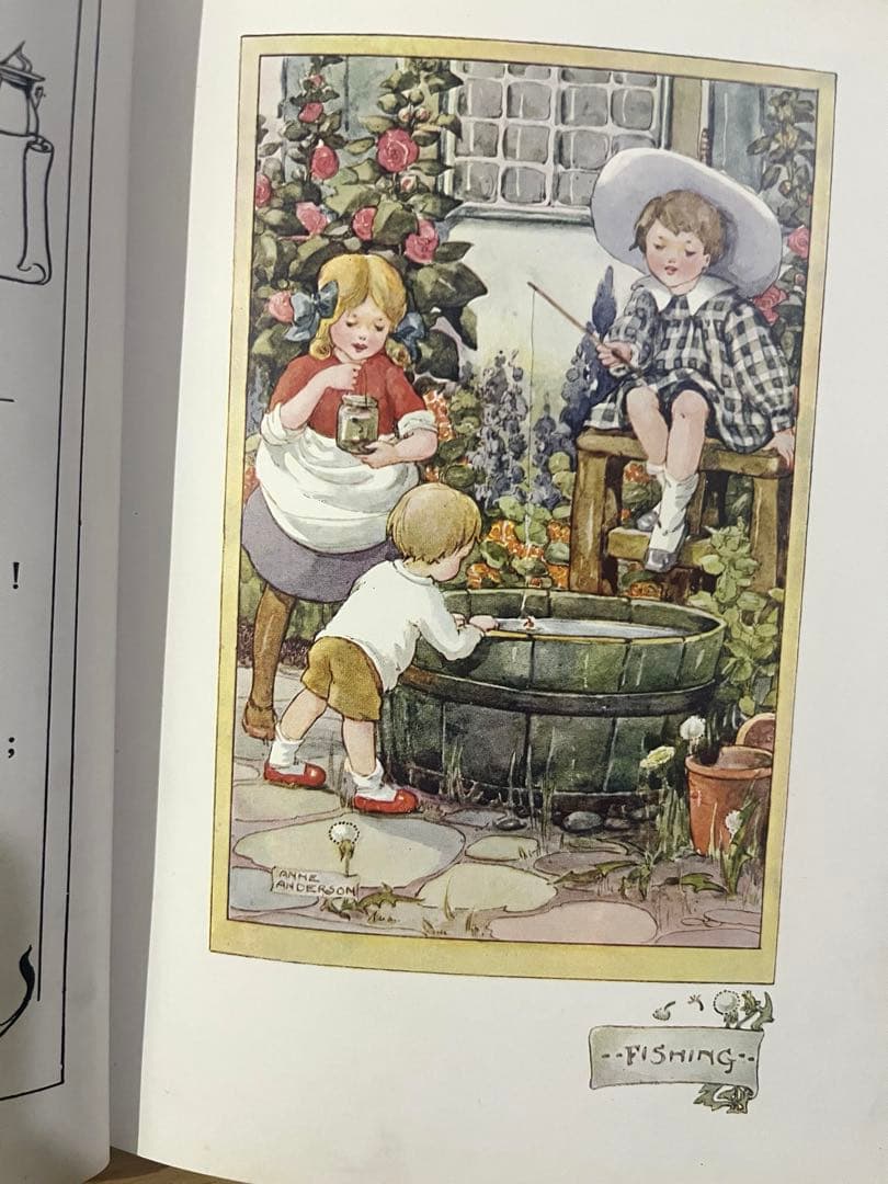 No. 431古書 洋書 絵本 水彩 アンティーク ビンテージ 児童書