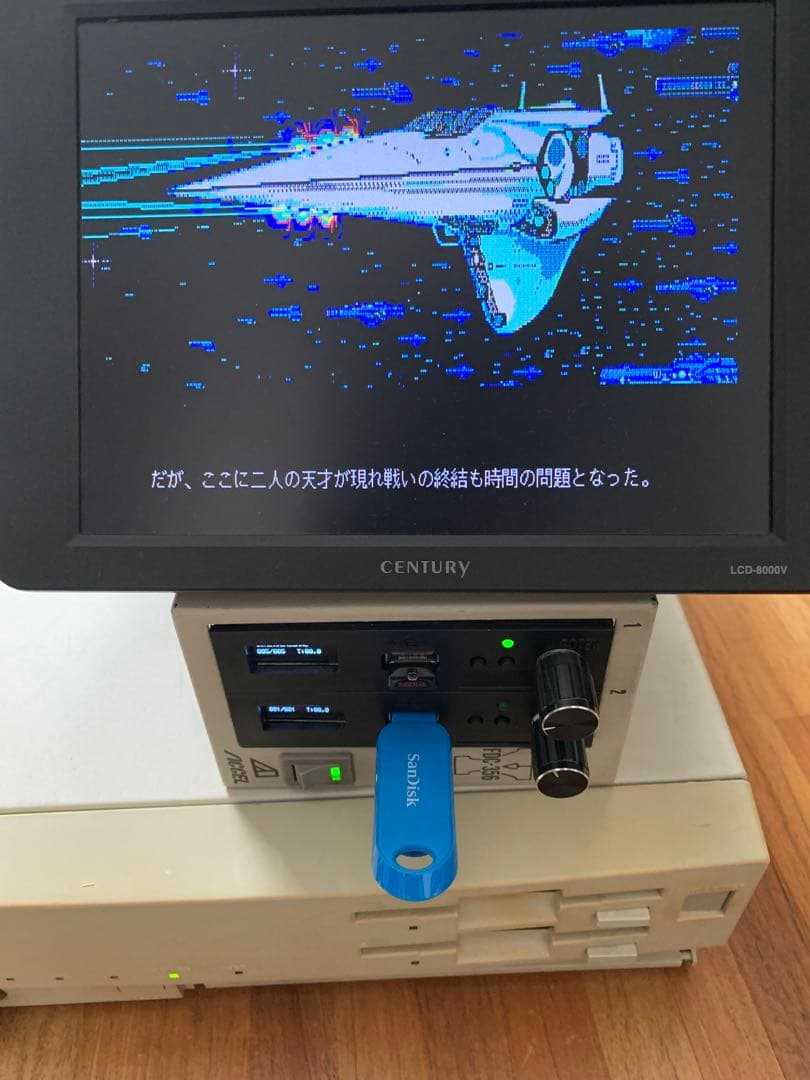 大型OLED Gotek フロッピーエミュレーター　ノウハウ多数 動確済　FDD