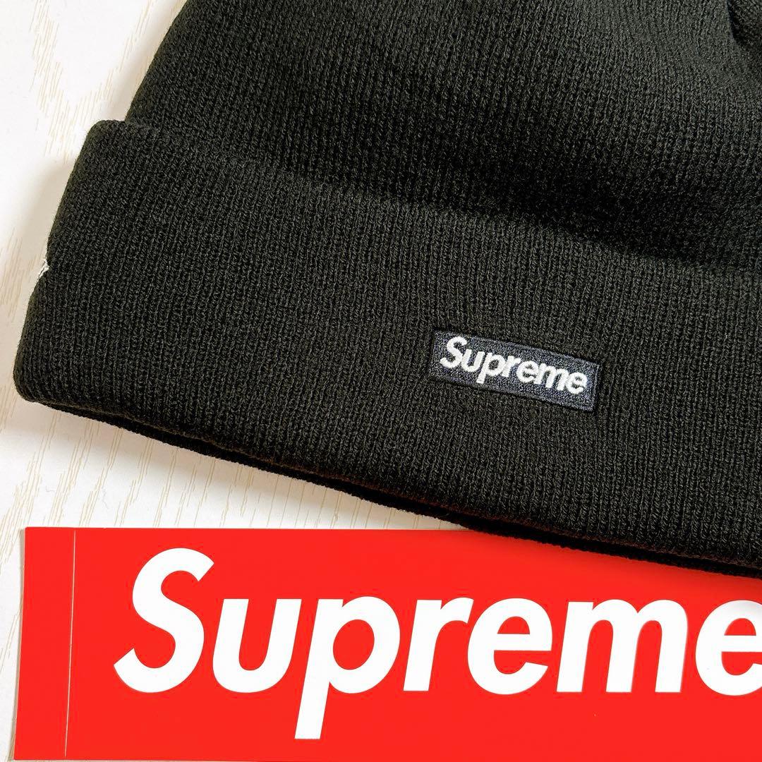 Supreme NEW ERA ニット帽　Sロゴ　デビル　ツノ　ブラック　黒