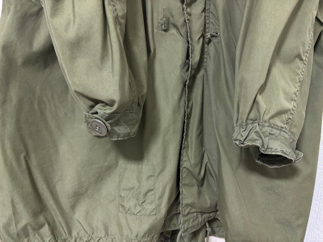 70s M65フィッシュテールパーカー アルミジップ ビンテージ Lサイズ