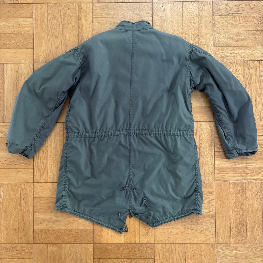 ビンテージ m65 フィッシュテール lead 後染めレショップ comoli