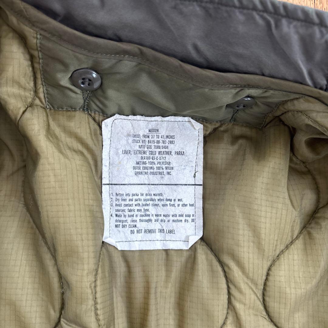 ビンテージ m65 フィッシュテール lead 後染めレショップ comoli