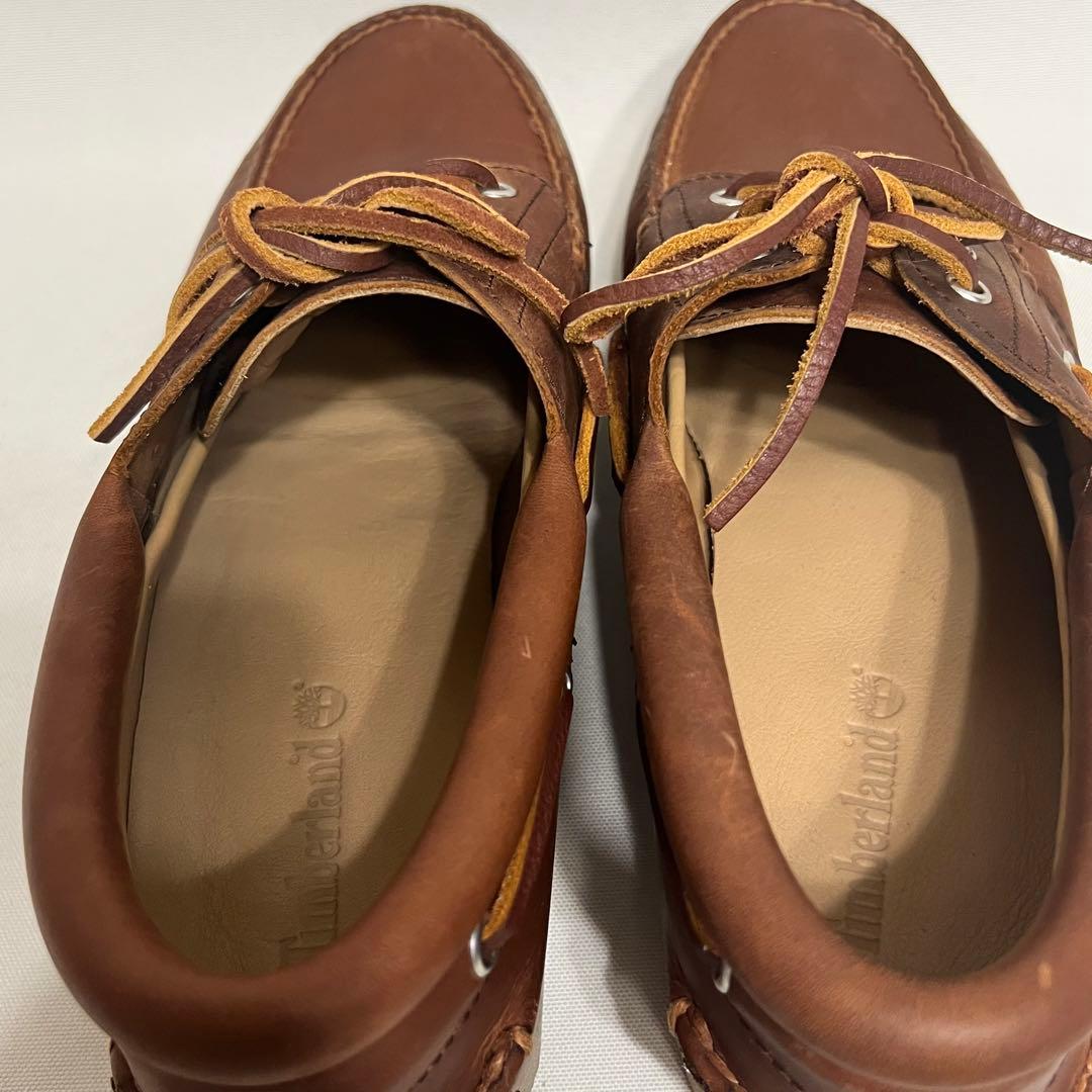 Timberland ティンバーランド モカシンデッキシューズ レザー29cm