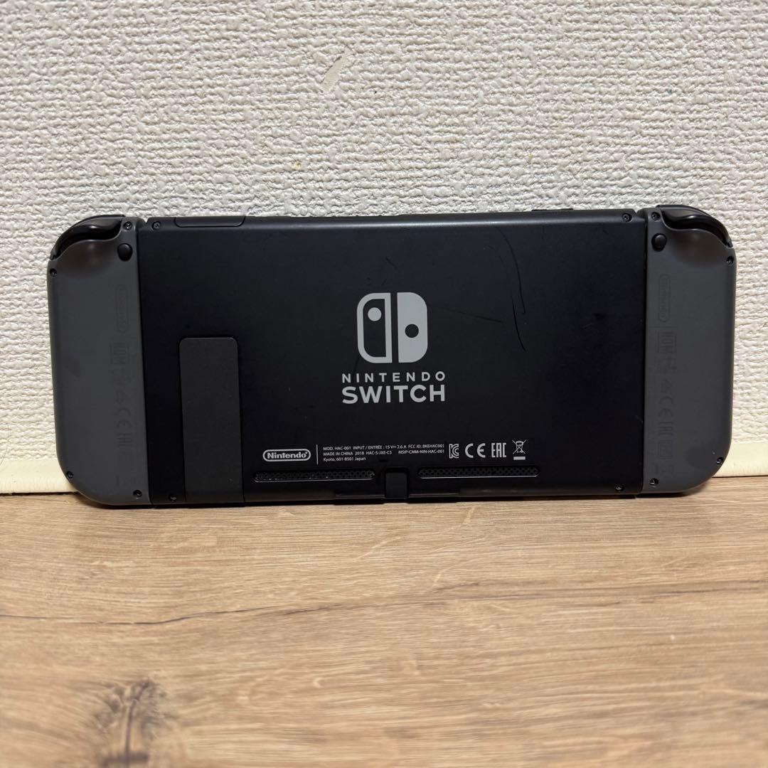 Nintendo Switch 本体 グレー ジョイコン付き