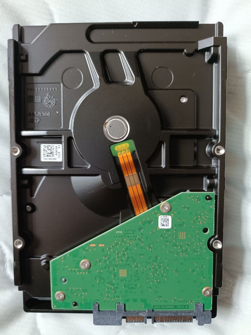 Seagate ST6000VX008 6TB 注意表示あり