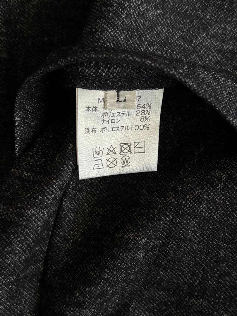 美品★ファクトリエ 洗えるツイード調ウールジャケット ストレッチ