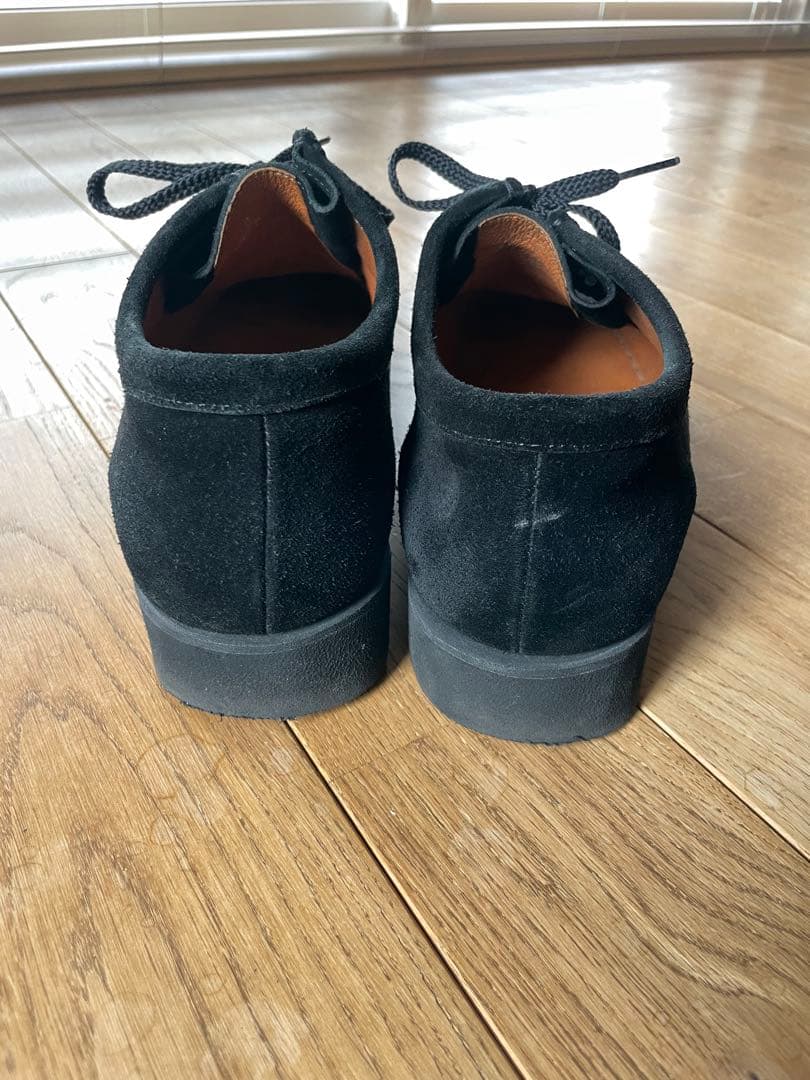 Padmore & Barnes ワラビー ブラック 8