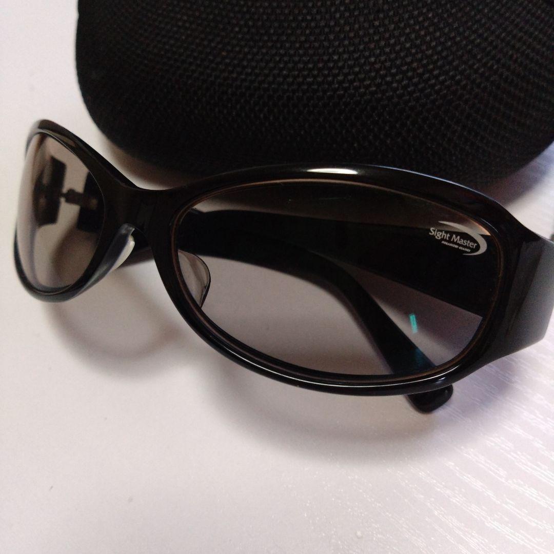 Sight Master ブラックサングラス ケース付き